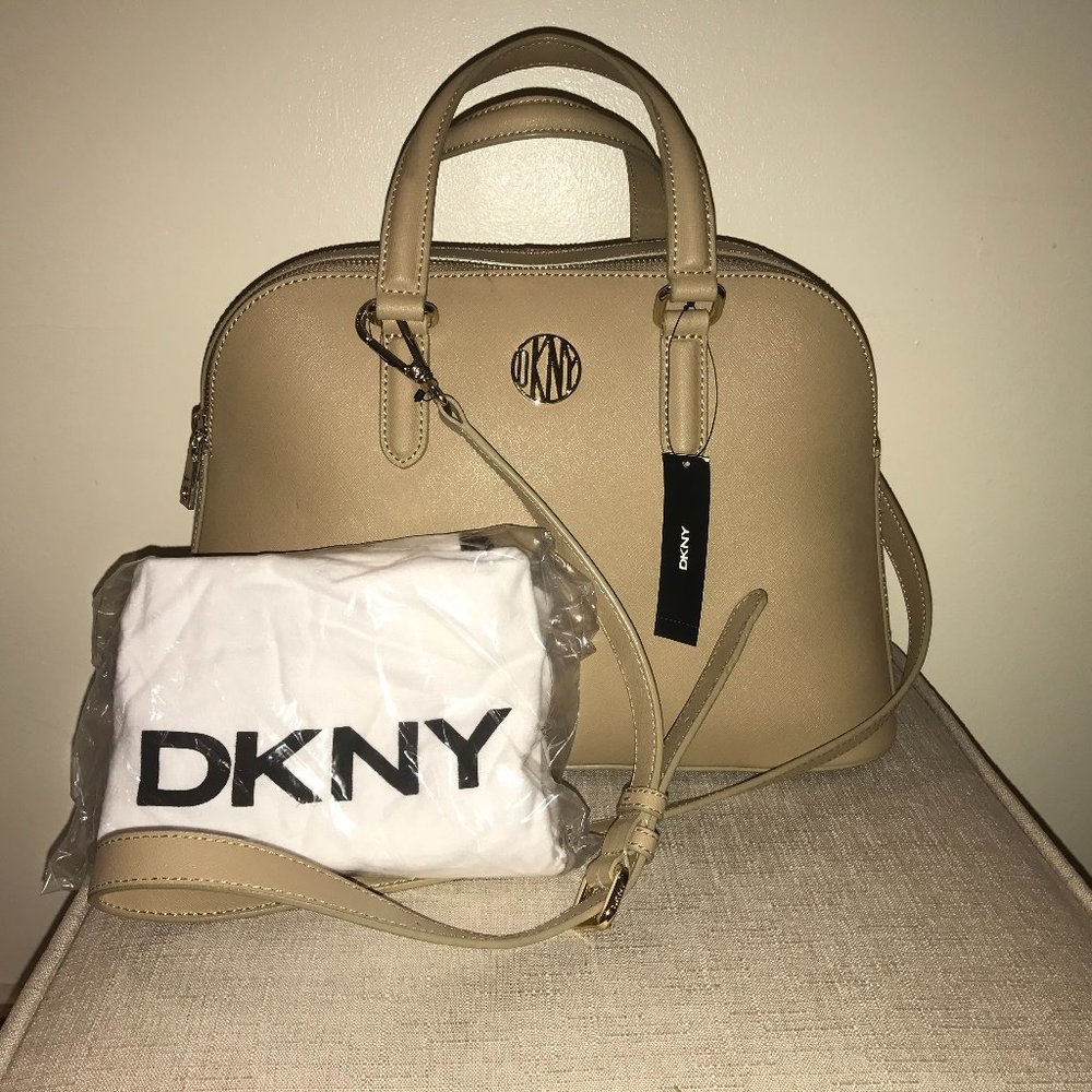 DKNY Donna Karan Saffiano Leather Shoulder/Handbag